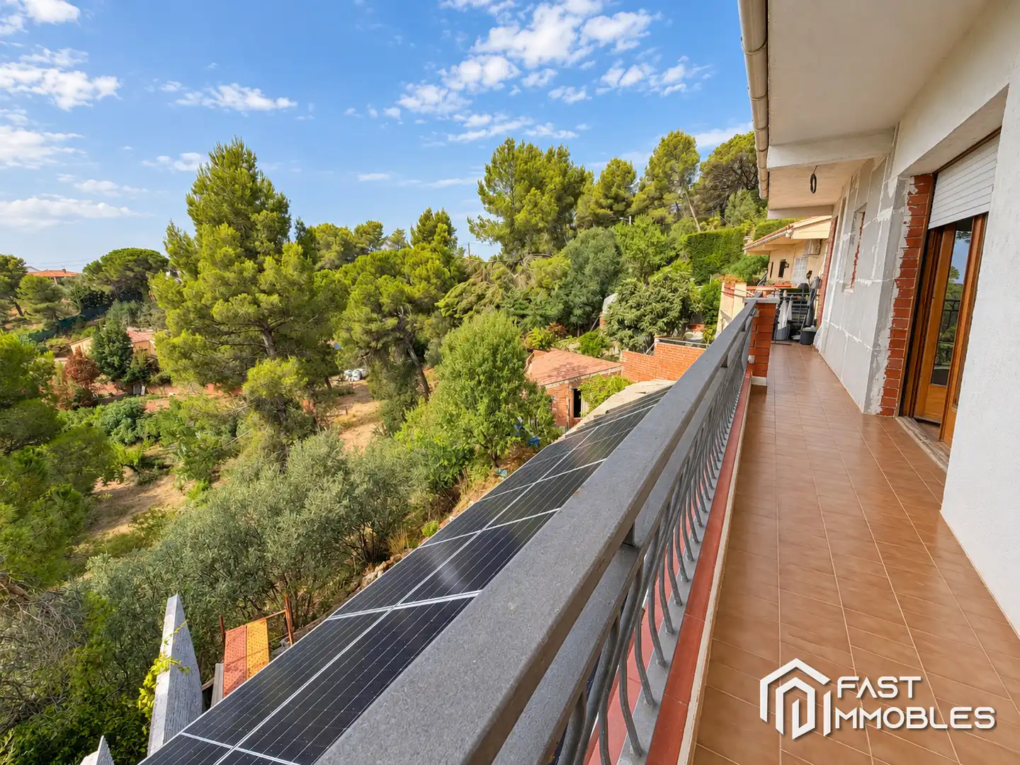 Terraza de Casa adosada en venta en Ponent