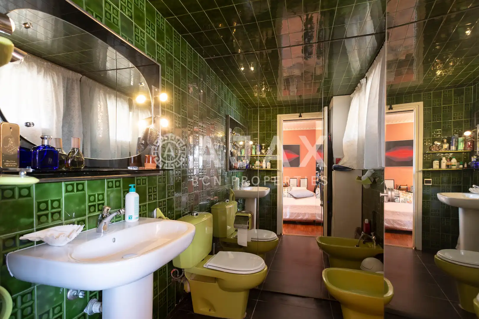 Baño de Ático en venta en Barcelona con Aire acondicionado, Calefacción y Terraza