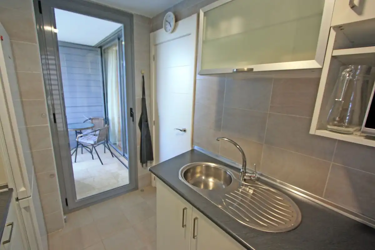 Cuina de Apartament en venda en Dénia amb Aire condicionat, Calefacció i Terrassa