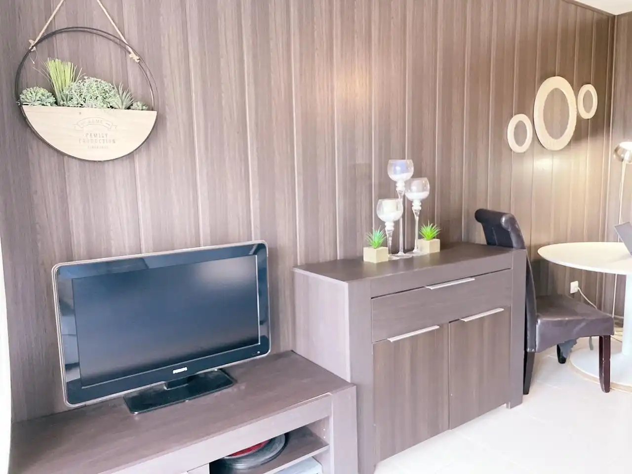 Sala de estar de Apartamento de alquiler en Benicasim / Benicàssim con Jardín privado, Terraza y Amueblado