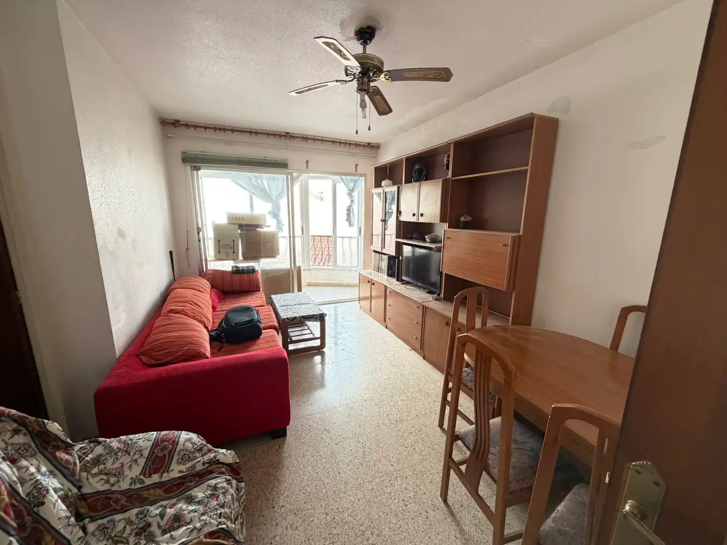 Sala de estar de Piso en venta en Pilar de la Horadada con Amueblado, Horno y Balcón