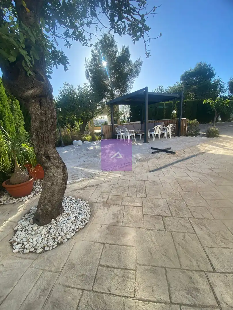 Terraza de Casa o chalet en venta en Montroi / Montroy con Aire acondicionado, Jardín privado y Terraza