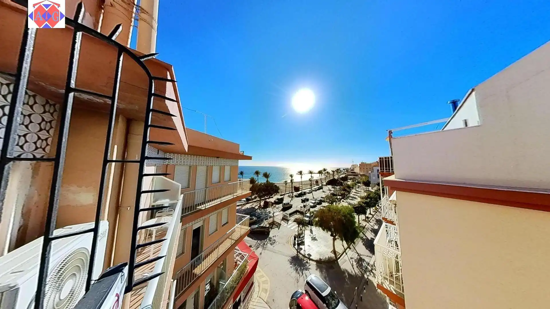 Exterior view of Apartments for sale in Gualchos  with Terrace, Furnished and Balcony
