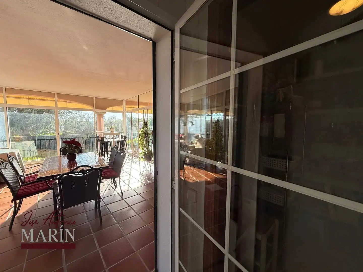 Terraza de Casa o chalet en venta en Badajoz con Aire acondicionado, Calefacción y Jardín privado