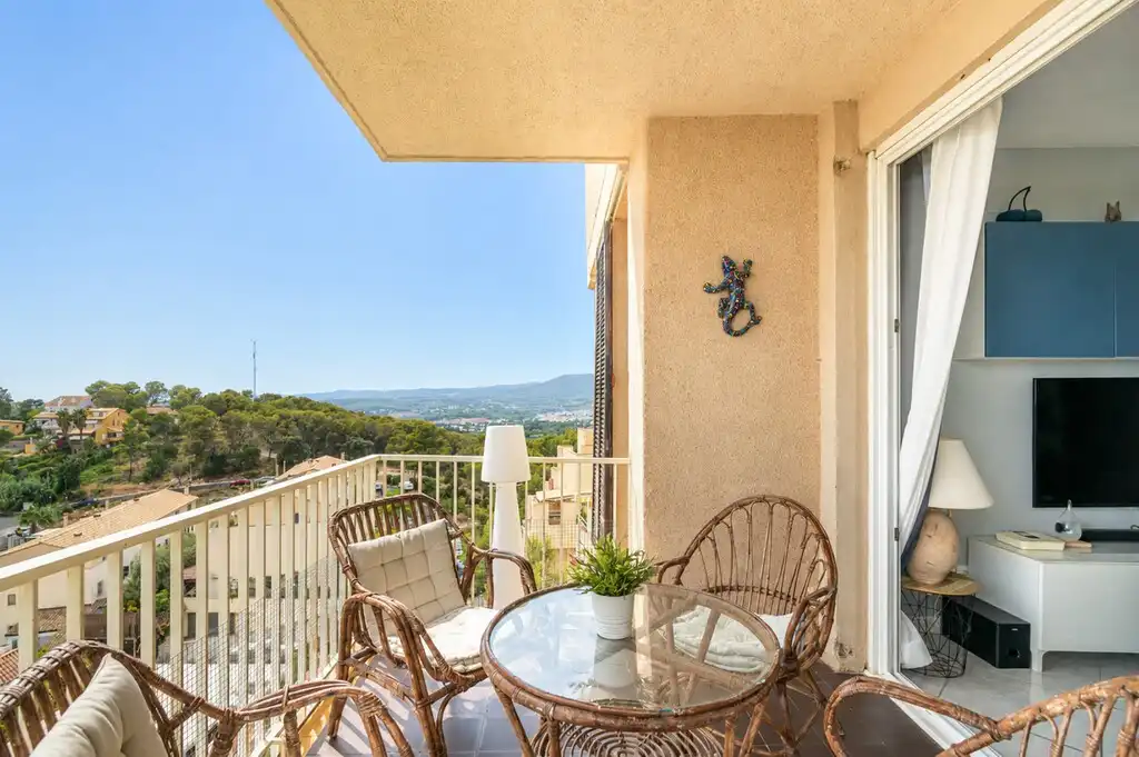 Terraza de Ático en venta en Sant Pere de Ribes con Aire acondicionado, Terraza y Amueblado