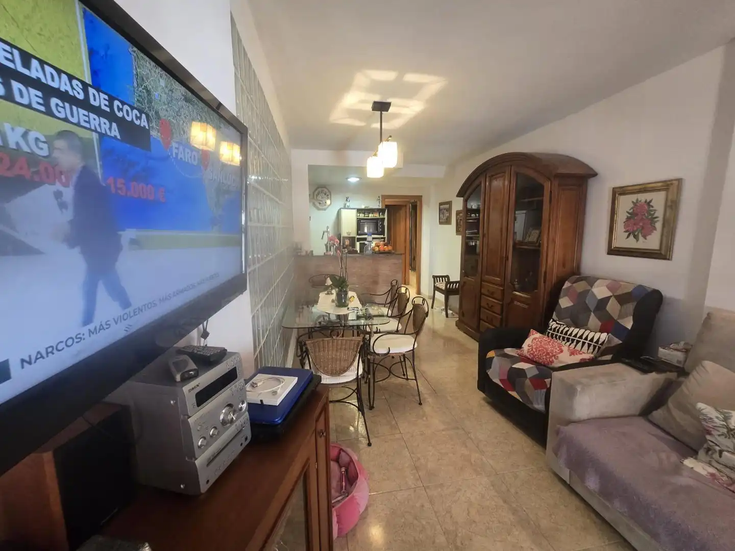Sala d'estar de Pis en venda en  Palma de Mallorca amb Terrassa