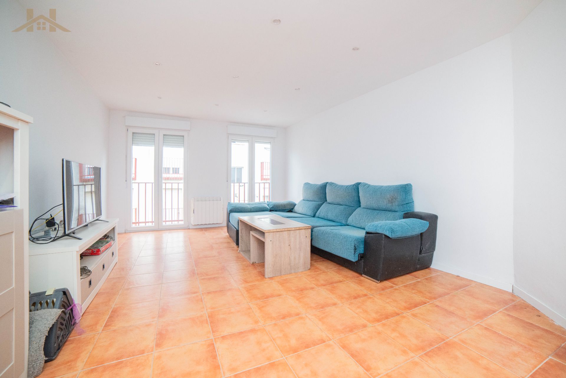 Living room of Flat for sale in El Tiemblo   with Heating and Balcony