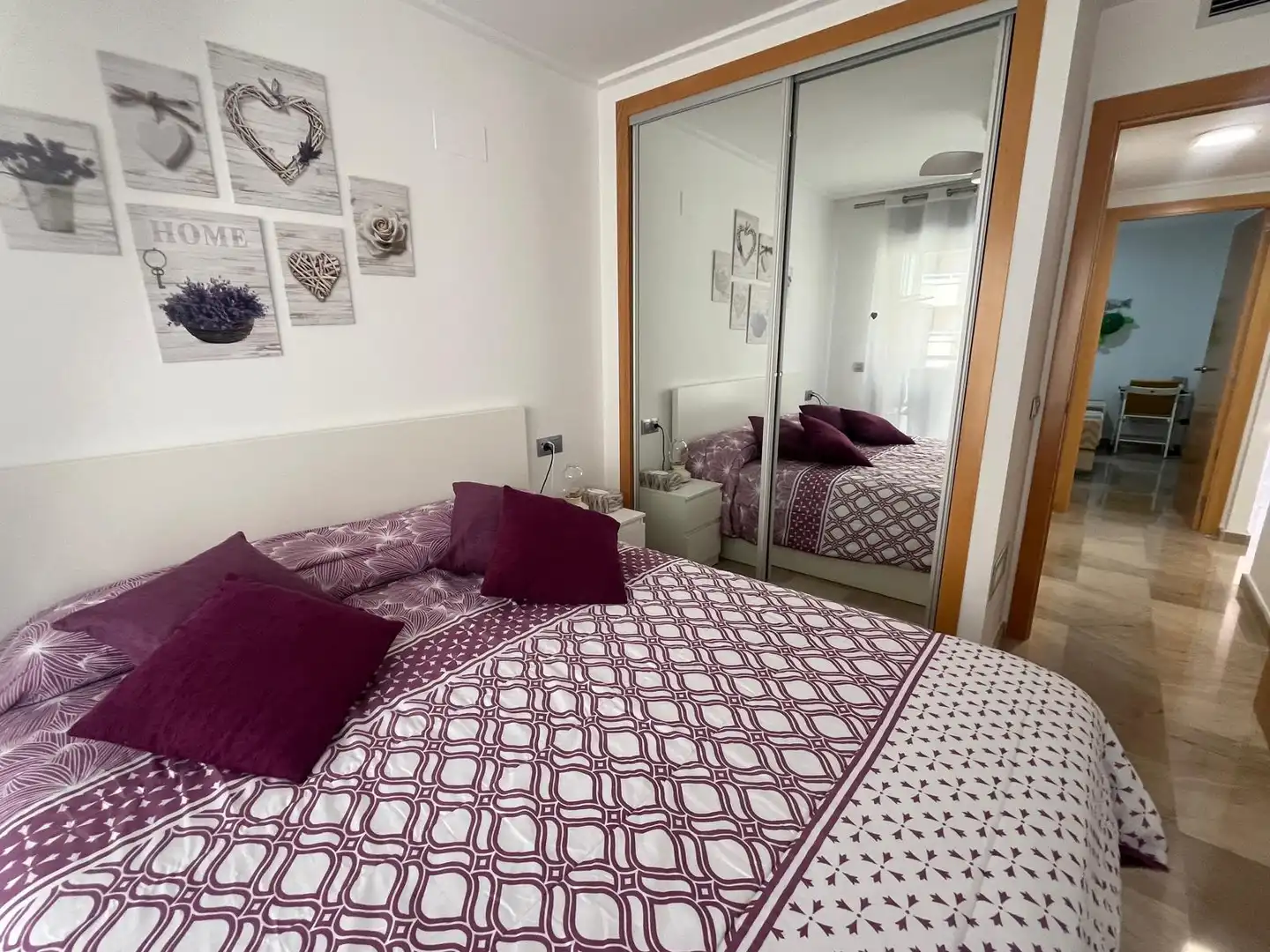Schlafzimmer von Wohnungen zum Verkauf in Oropesa del Mar / Orpesa mit Klimaanlage, Terrasse und Abstellraum