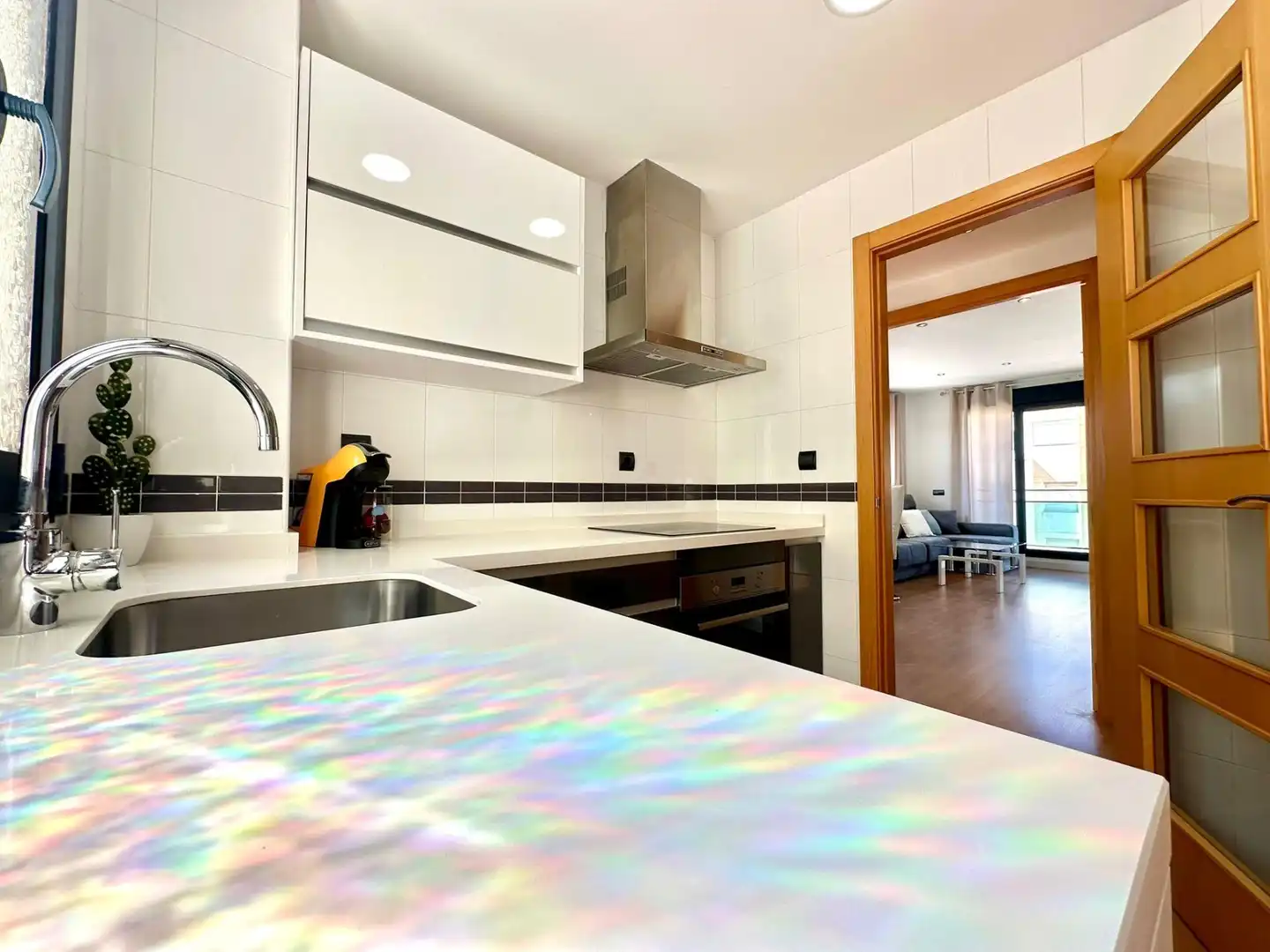 Cocina de Piso en venta en Almería con Aire acondicionado, Terraza y Trastero
