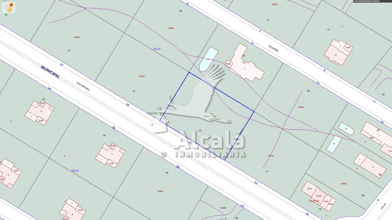 Residential land for sale in Chiloeches, imagen 8