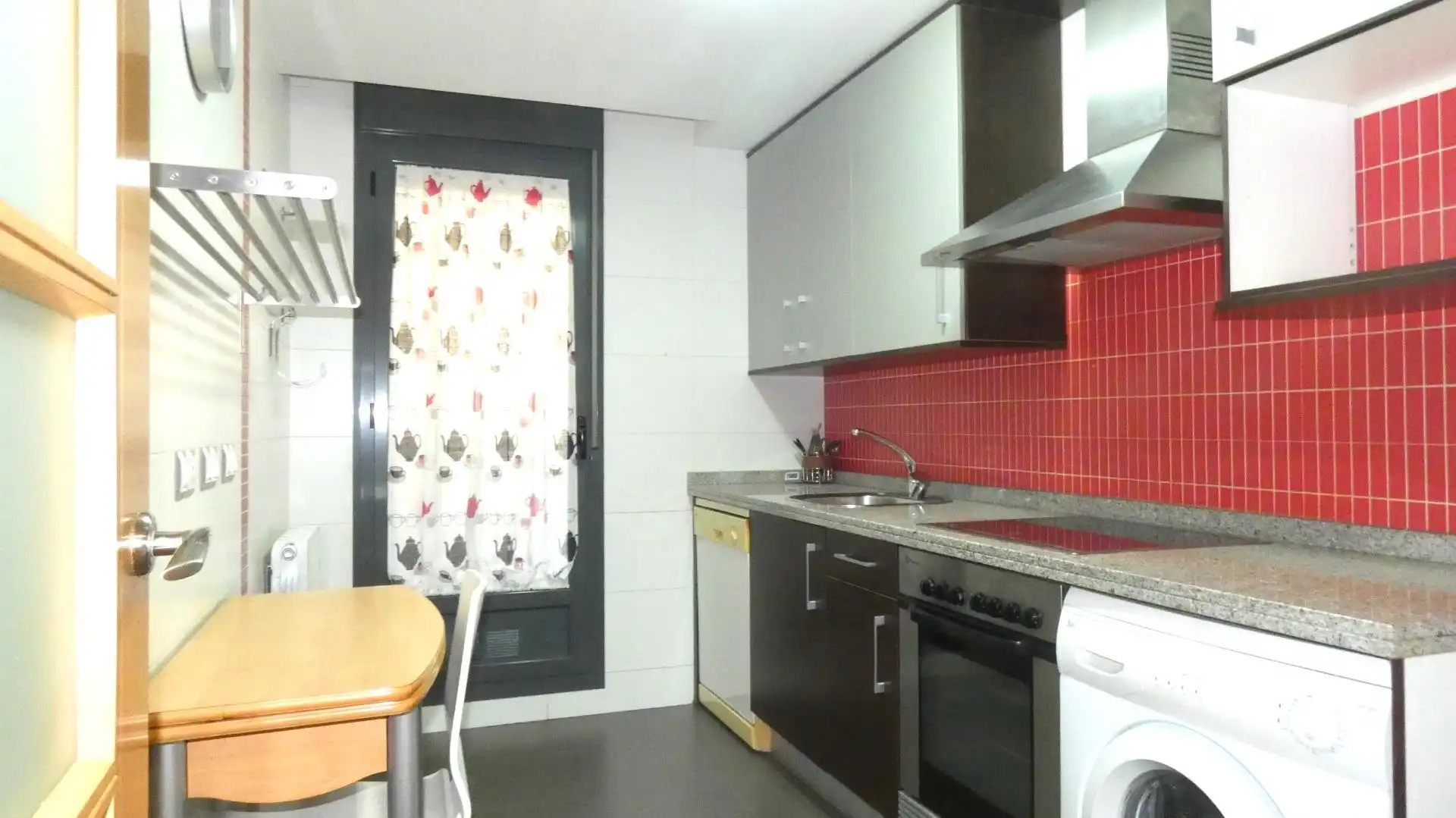 Cocina de Apartamento en venta en Alagón con Calefacción, Jardín privado y Parquet