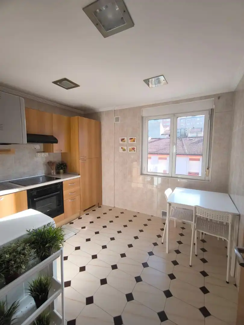 Kitchen of Flat for rent in Oviedo   with Heating and Furnished