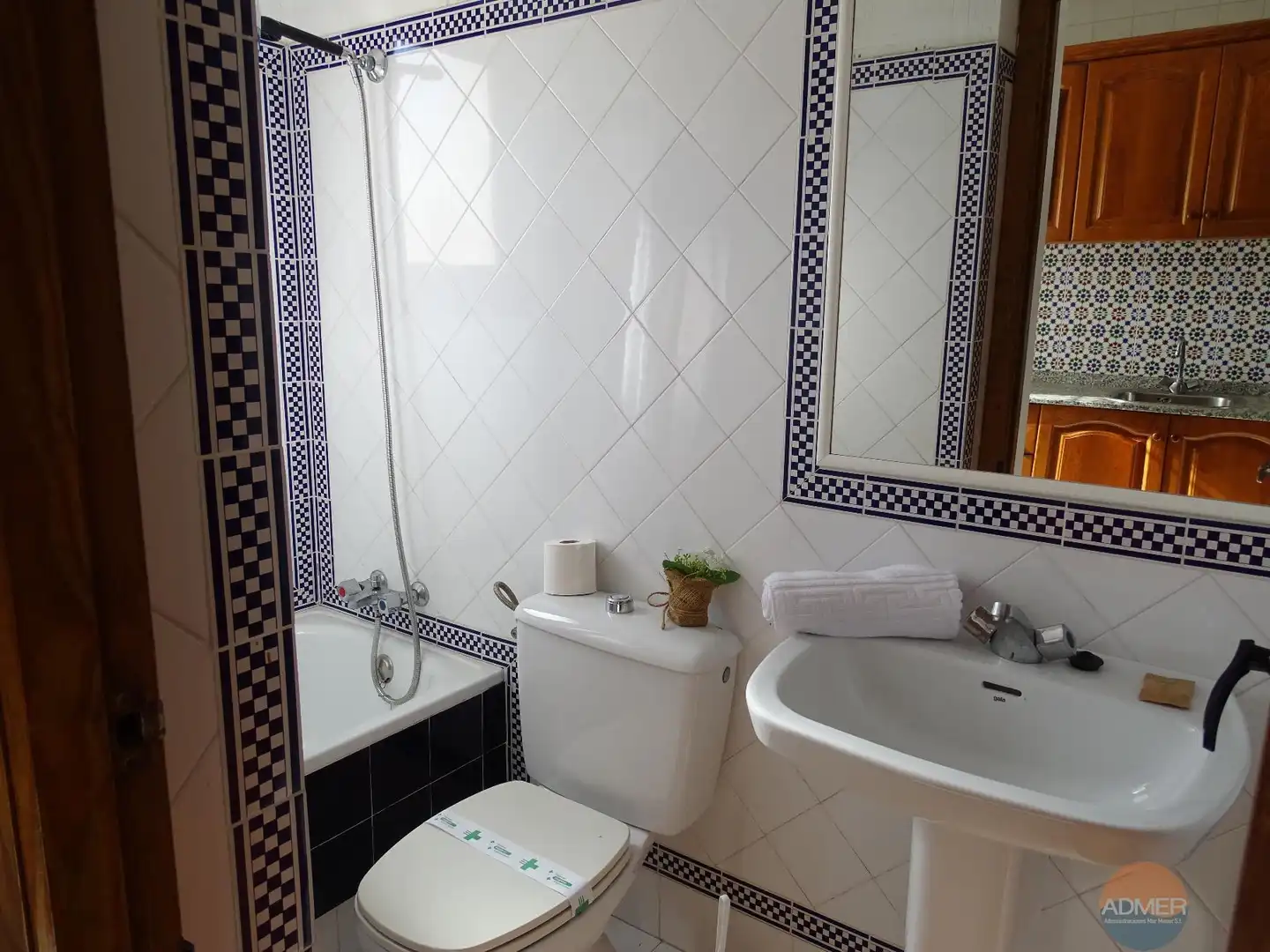 Bathroom of Duplexes for sale in La Manga del Mar Menor  with Terrace, Furnished and Community pool