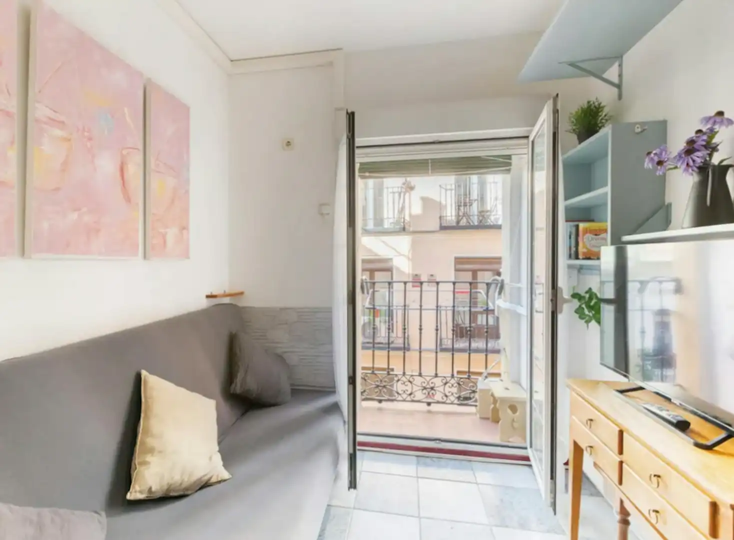 Terrasse von Wohnung zur Miete in Madrid mit Klimaanlage, Heizung und Möbliert