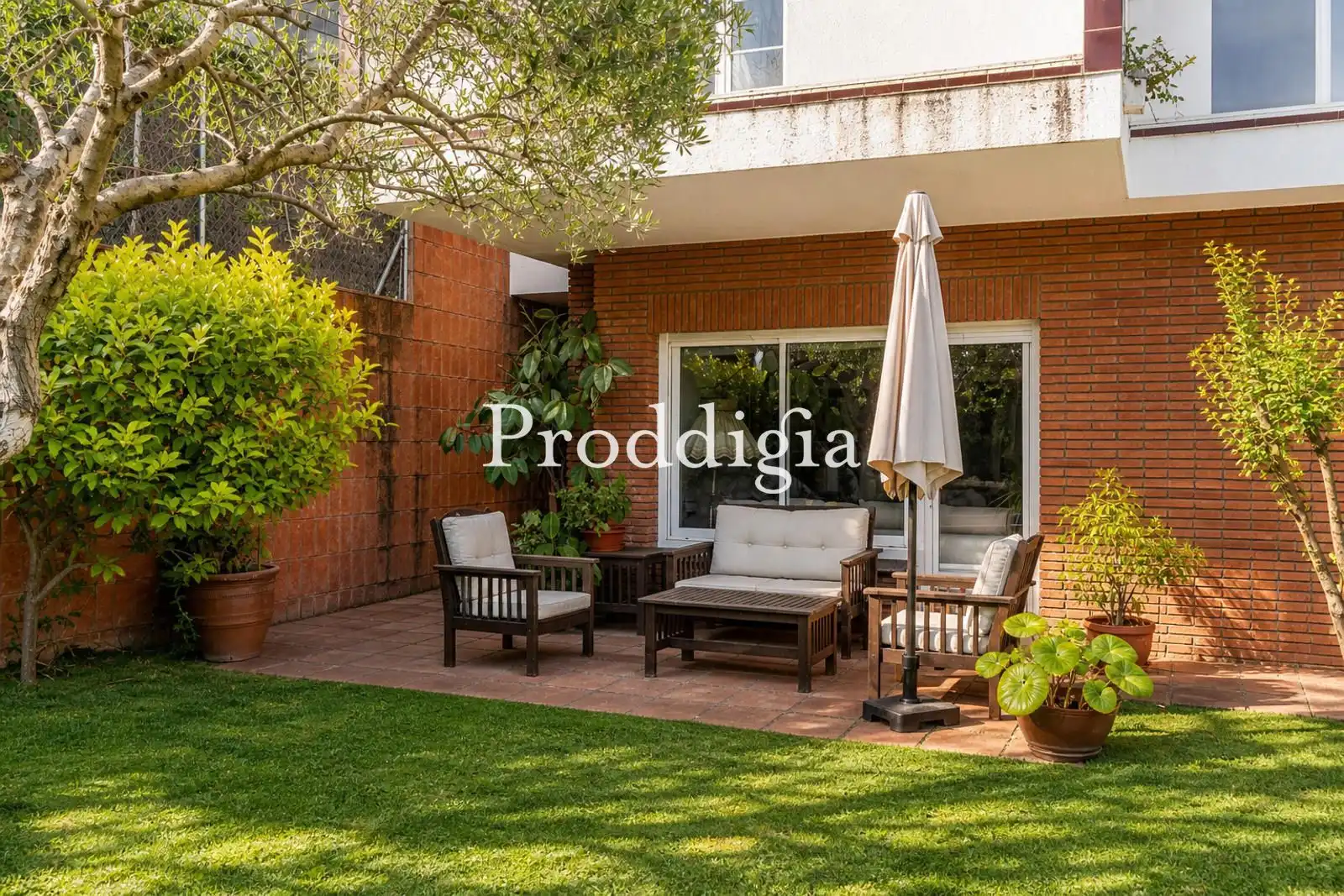 Garden of Houses for sale in Sant Cugat del Vallès  with Heating and Swimming Pool