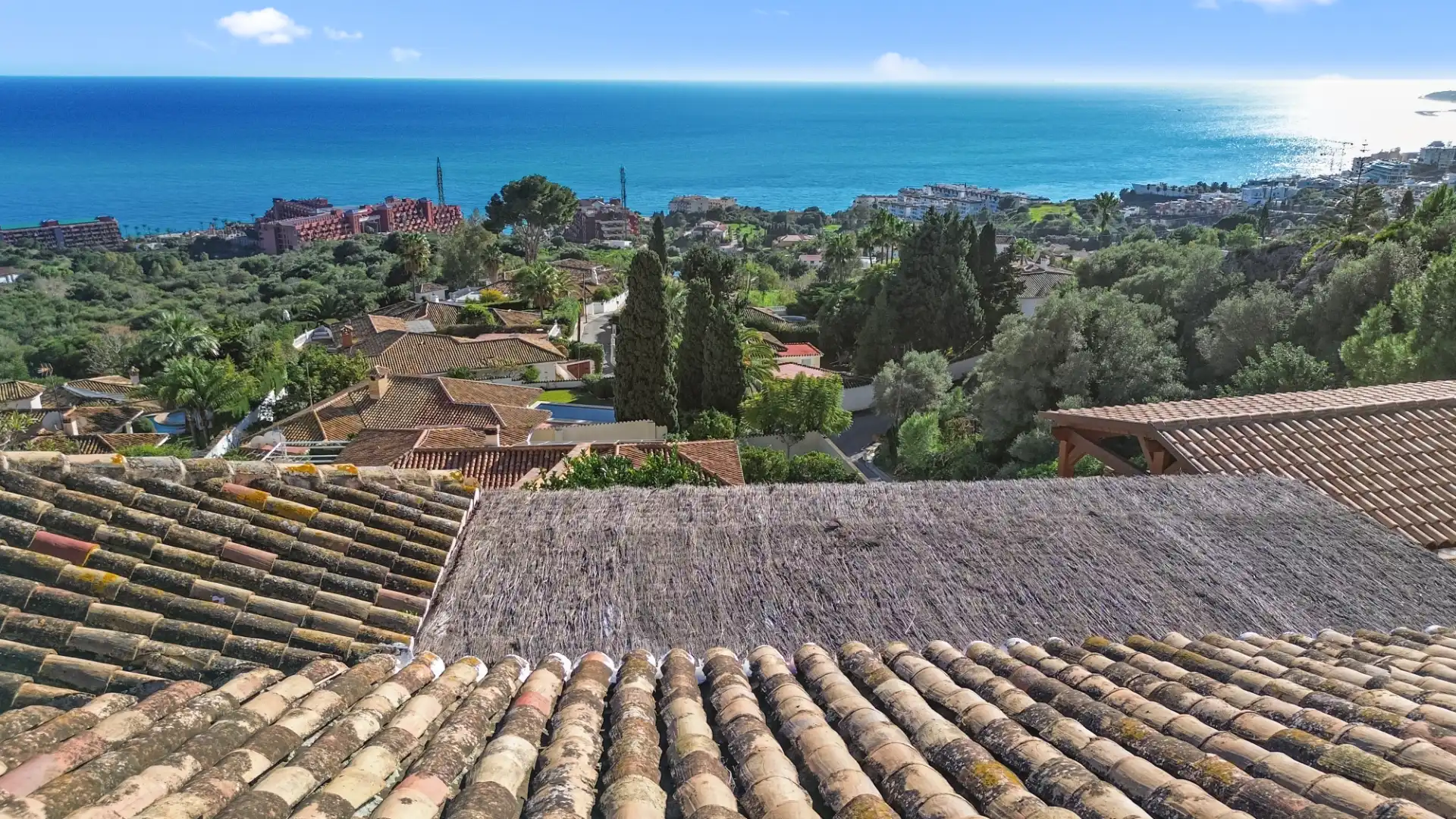 Exterior view of Houses for sale in Benalmádena  with Air Conditioner, Heating and Private garden