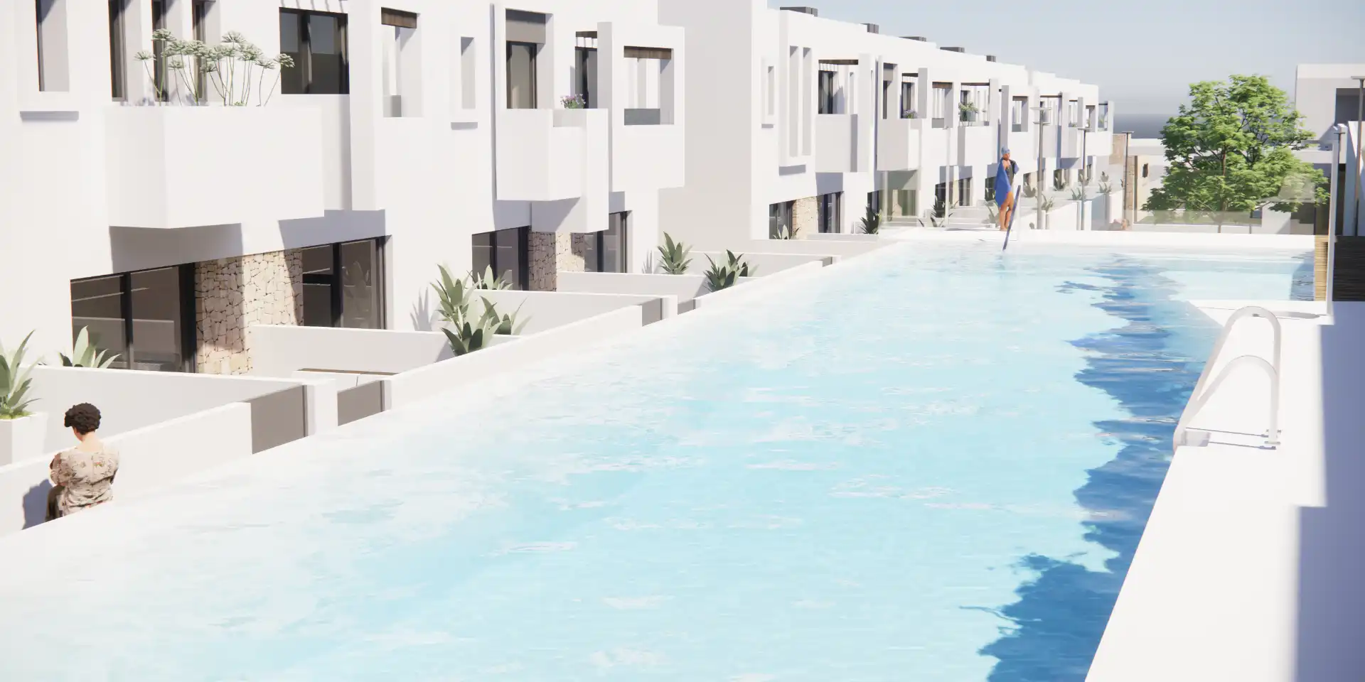 Schwimmbecken von Geschaftsraum zum Verkauf in Níjar