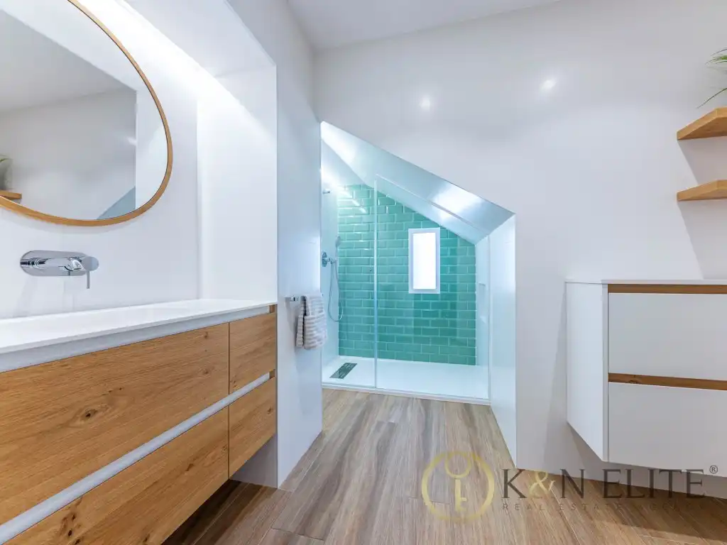 Baño de Casa o chalet en venta en Petrer con Aire acondicionado, Jardín privado y Piscina