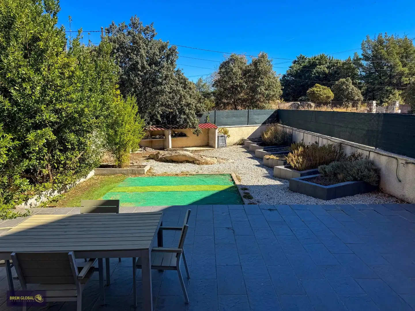 Jardín de Casa adosada en venta en Lozoyuela-Navas-Sieteiglesias con Calefacción, Jardín privado y Terraza