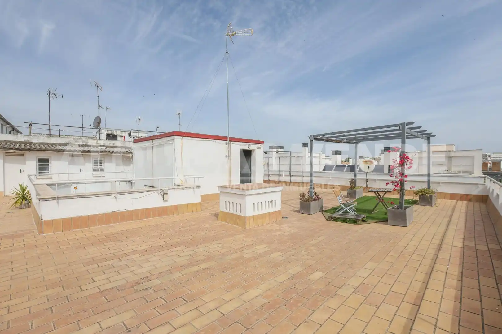 Terrace of Flat for sale in Sevilla  with Air Conditioner