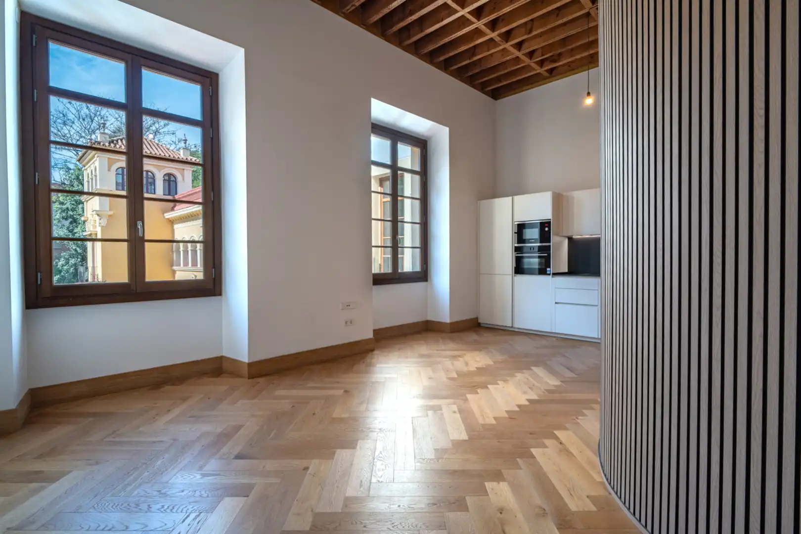 Sala de estar de Loft en venta en Málaga con Piscina y Piscina comunitaria