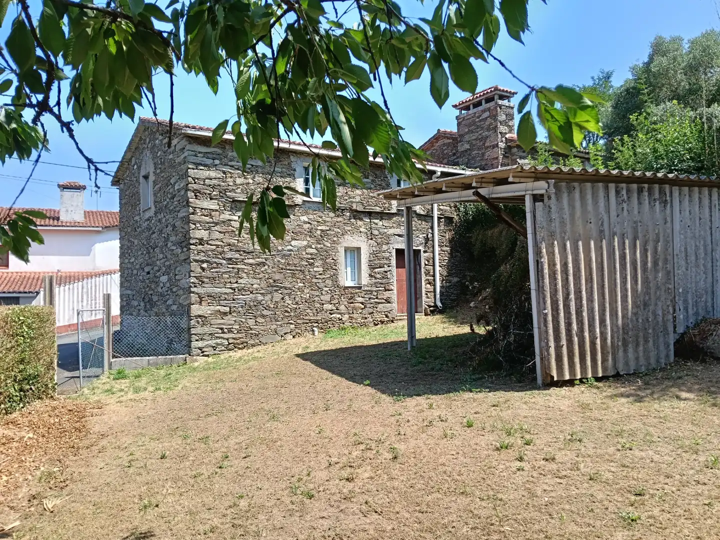 Vista exterior de Casa adosada en venta en Cesuras con Jardín privado y Trastero