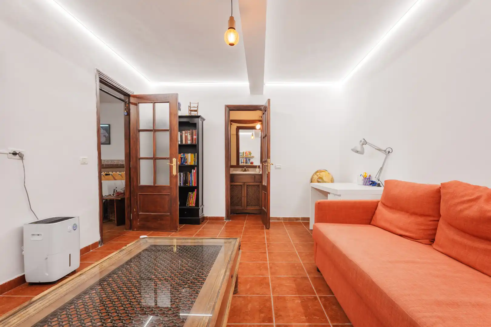 Sala de estar de Casa o chalet en venta en San Cristóbal de la Laguna con Calefacción, Jardín privado y Parquet