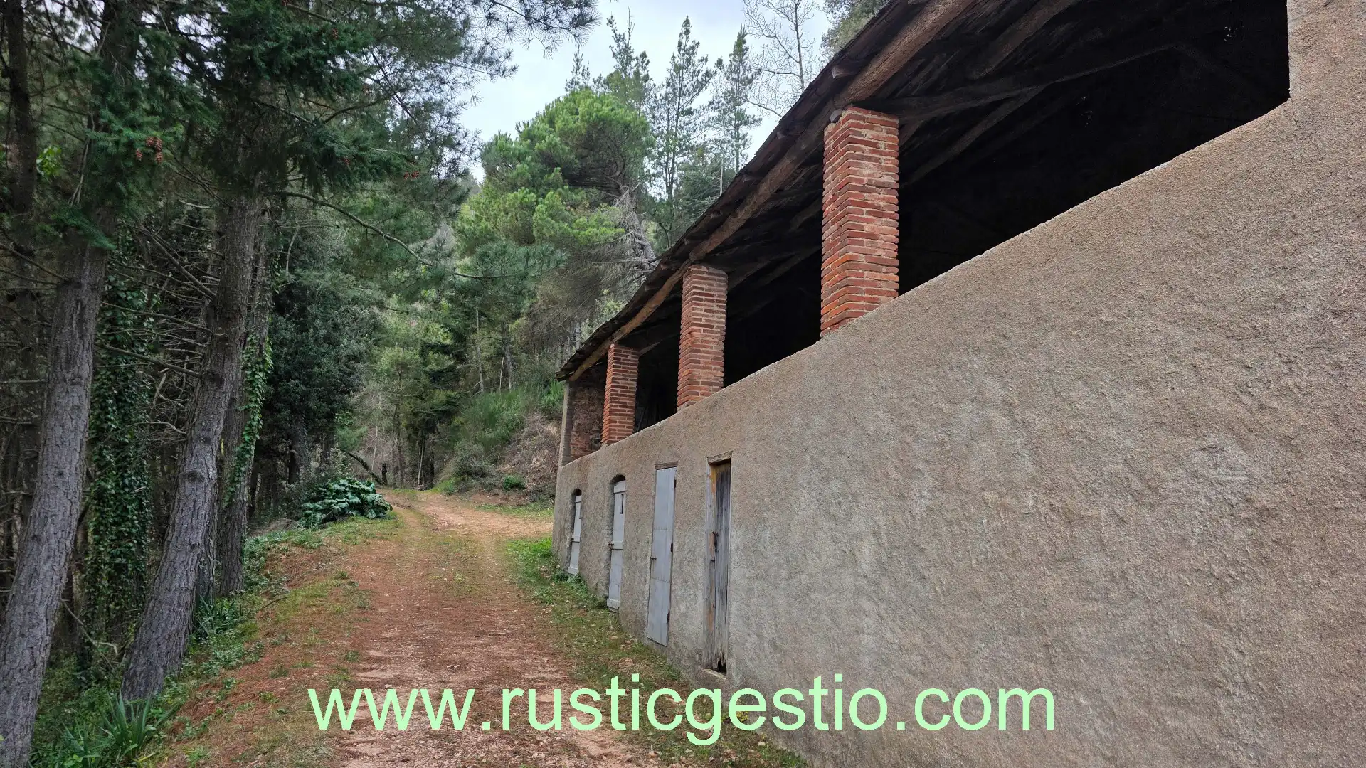 Vista exterior de Finca rústica en venta en Sant Hilari Sacalm con Jardín privado y Balcón
