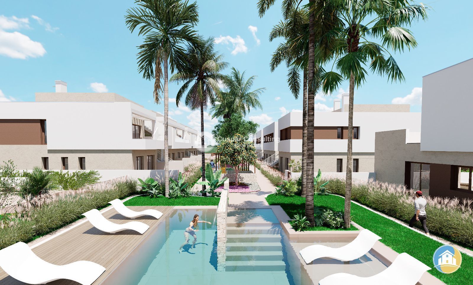 Vista exterior de Àtic en venda en Los Alcázares amb Calefacció, Terrassa i Traster