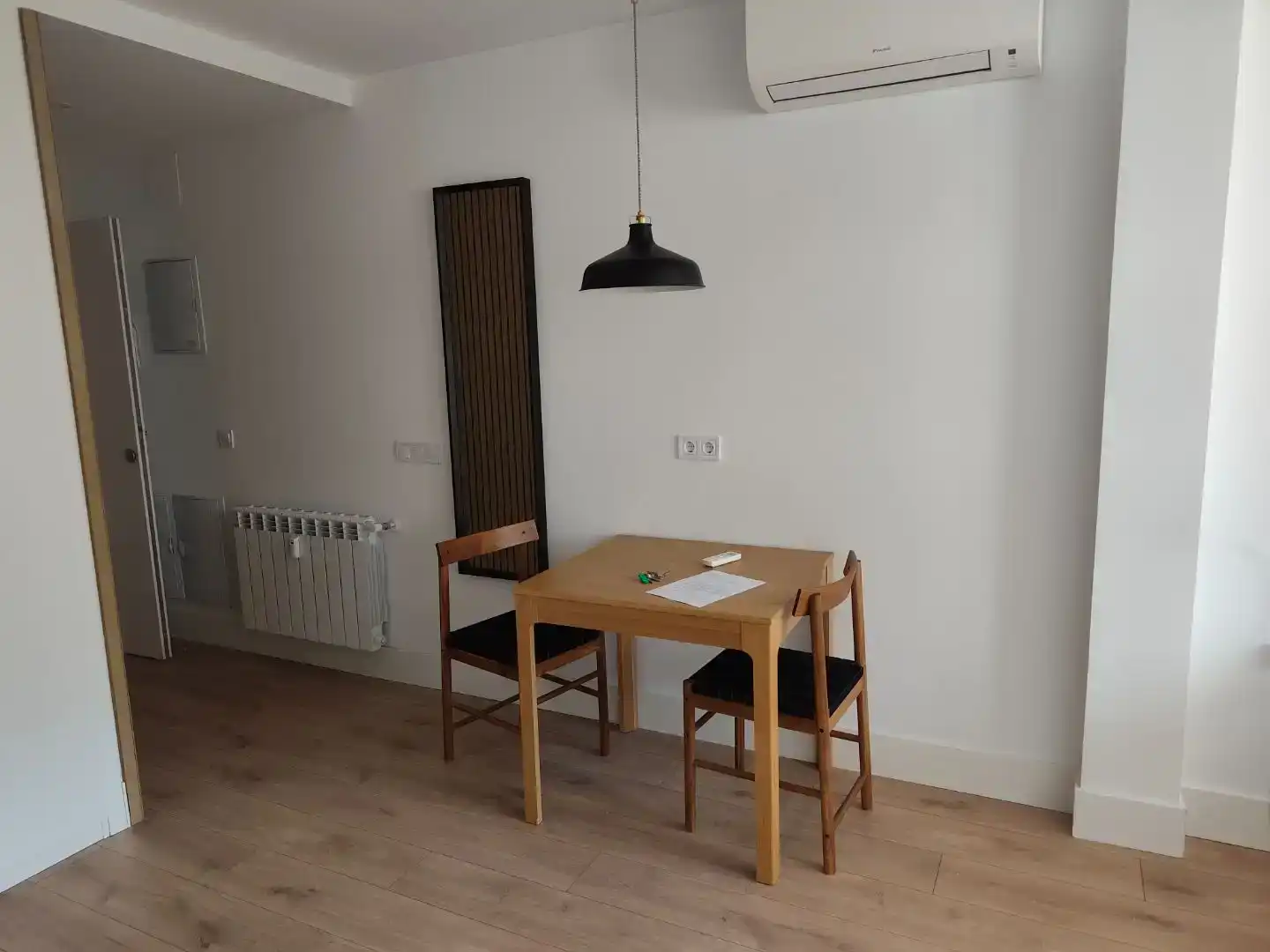 Esszimmer von Wohnung zur Miete in Madrid mit Klimaanlage, Abstellraum und Möbliert
