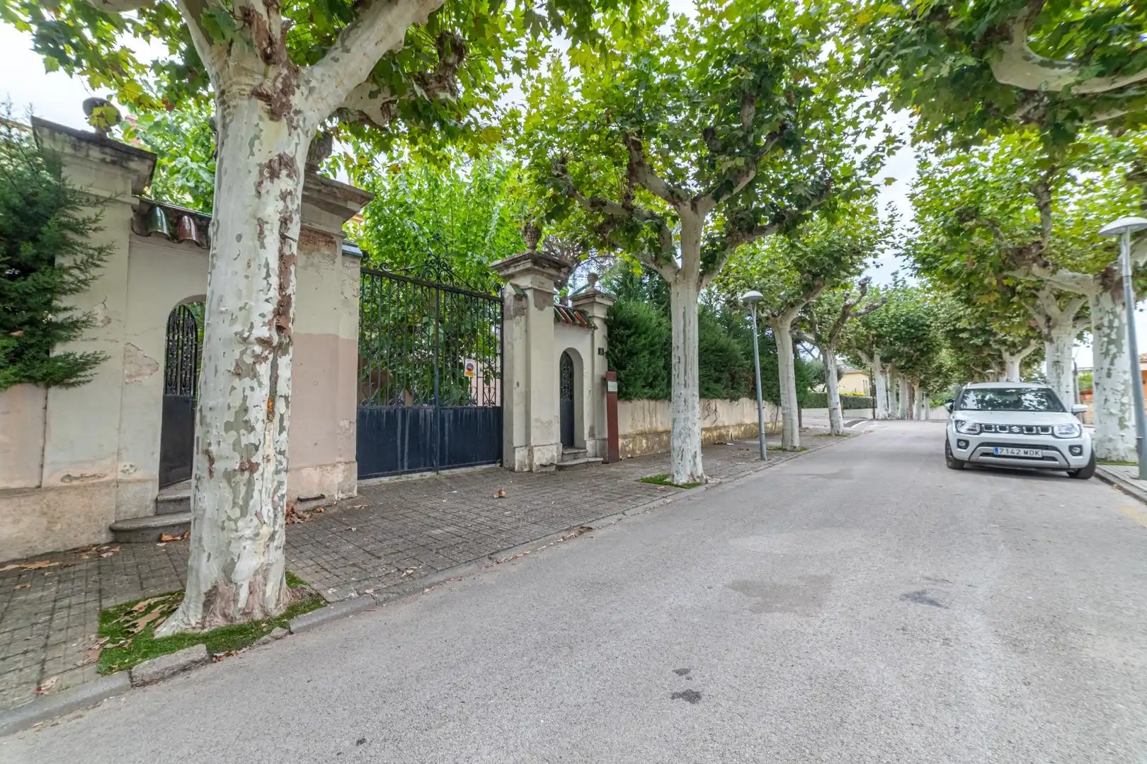 Vista exterior de Casa o xalet en venda en Caldes de Malavella amb Calefacció, Jardí privat i Terrassa