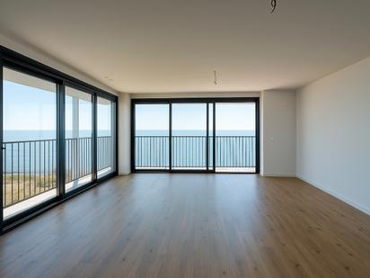 Living room of Flat for sale in Badalona  with Air Conditioner, Heating and Parquet flooring