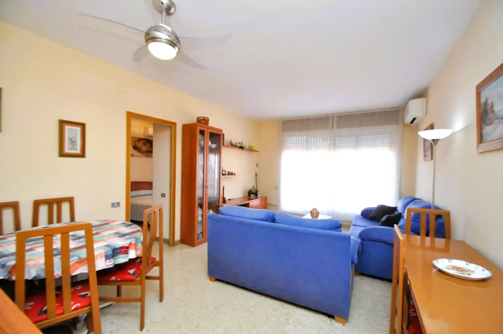 Sala d'estar de Àtic en venda en La Ràpita amb Aire condicionat i Terrassa