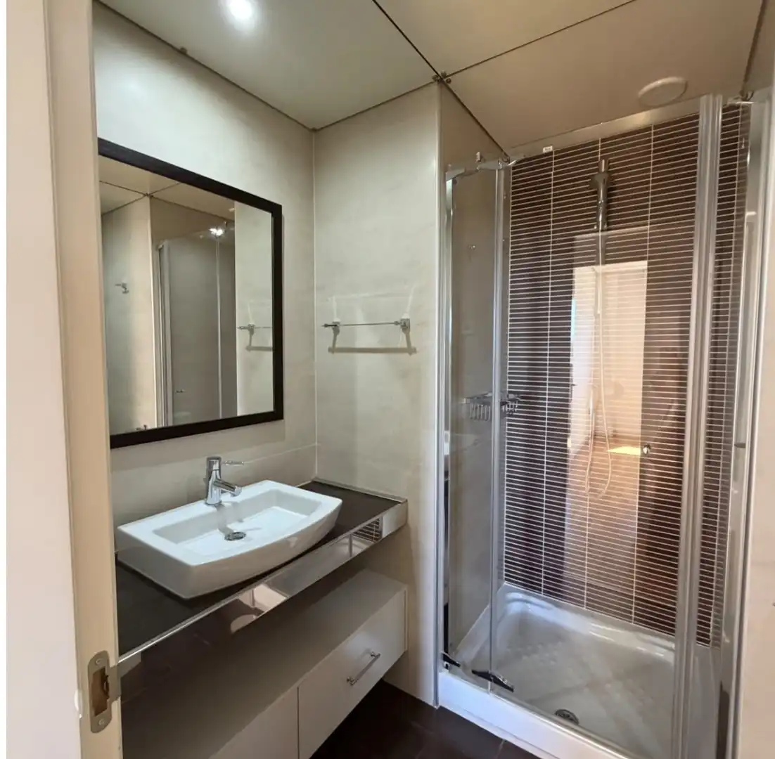 Baño de Piso de alquiler en Madrid con Aire acondicionado, Calefacción y Parquet