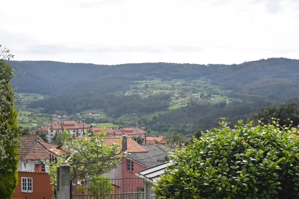 Vista exterior de Casa adosada en venta en Pontedeume con Calefacción y Jardín privado