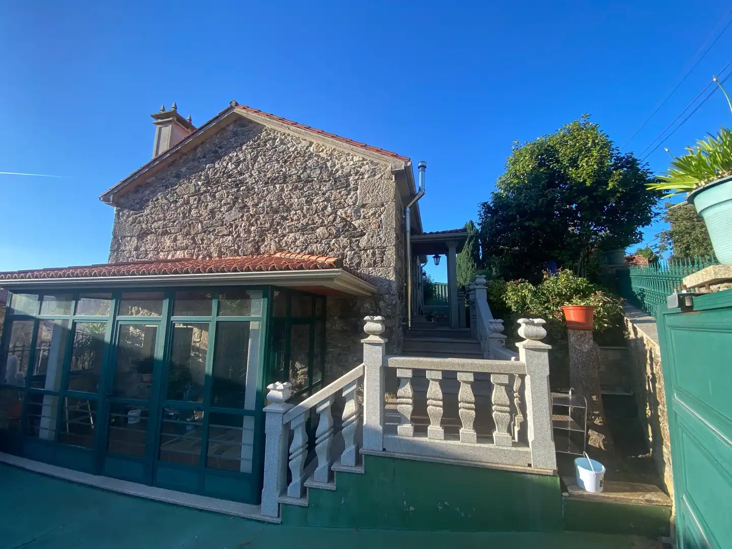 Vista exterior de Casa o xalet en venda en Silleda amb Traster
