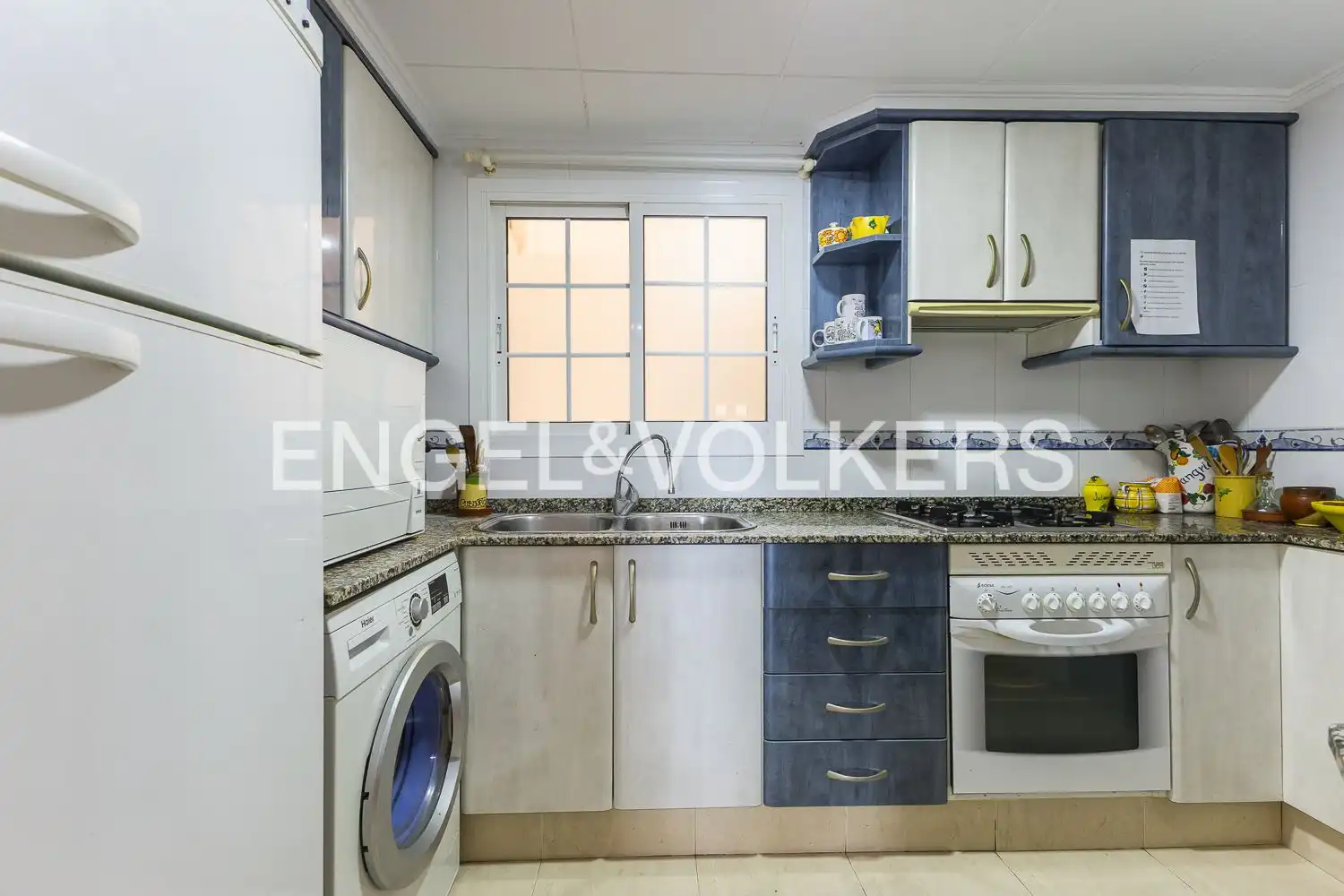 Cocina de Piso de alquiler en Cullera con Aire acondicionado, Calefacción y Terraza
