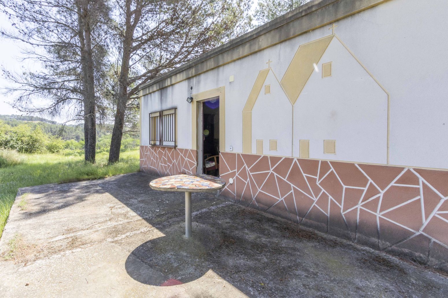 Exterior view of House or chalet for sale in Viver  with Private garden