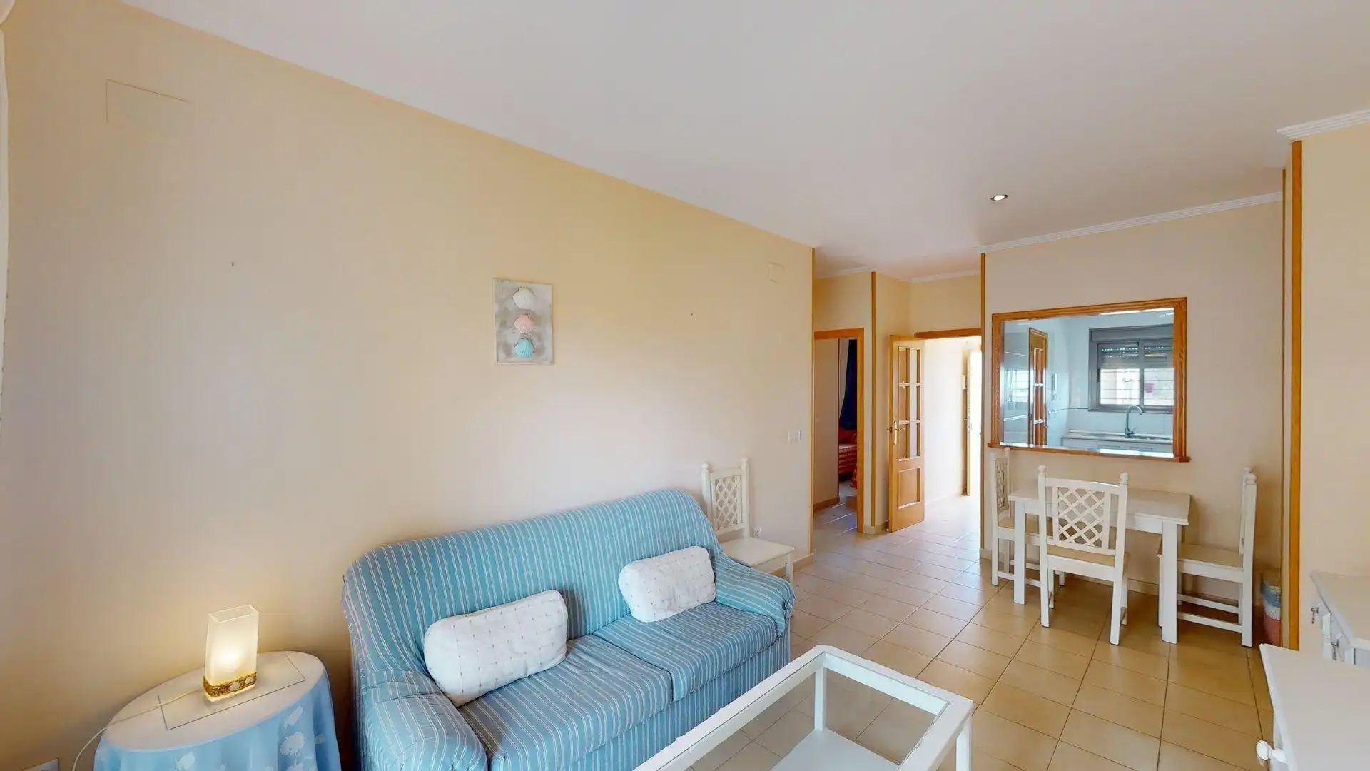Sala d'estar de Pis en venda en Isla Cristina amb Jardí privat, Terrassa i Traster