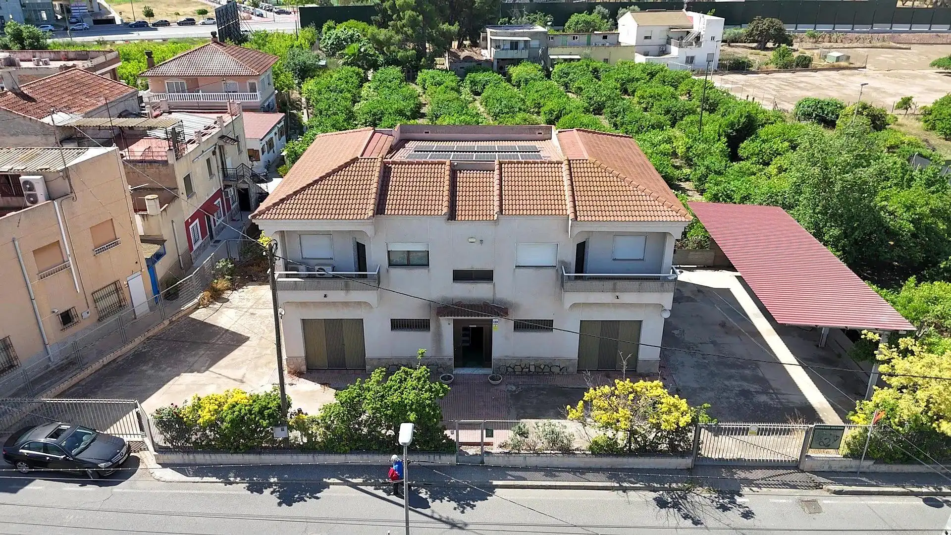 Exterior view of Houses for sale in Murcia  with Alarm