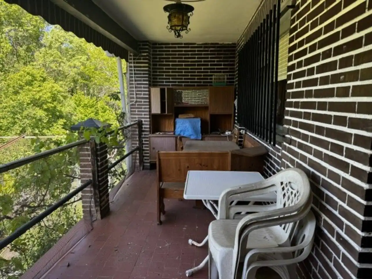 Balcony of Houses for sale in Villavieja del Lozoya  with Private garden, Terrace and Swimming Pool