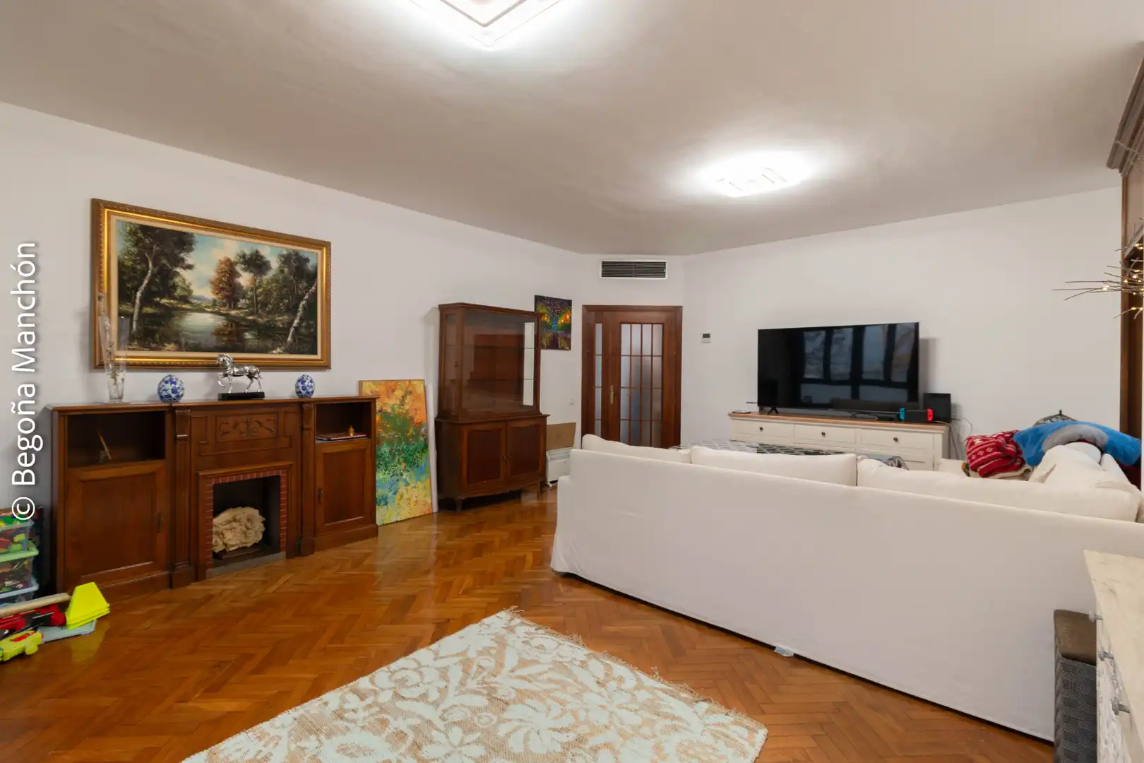 Sala d'estar de Pis en venda en Cádiz amb Aire condicionat i Moblat
