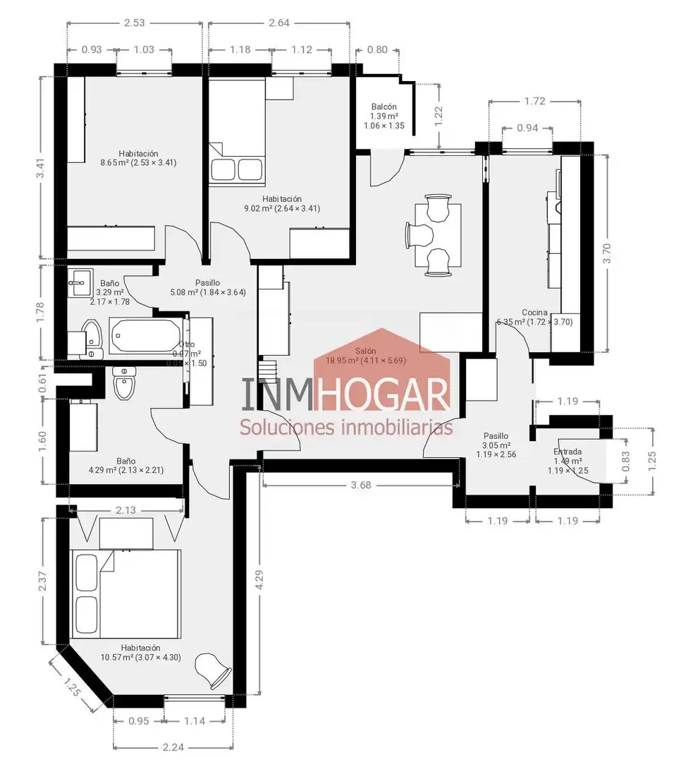 Piso en venta en Ávila con Calefacción, Parquet y Balcón