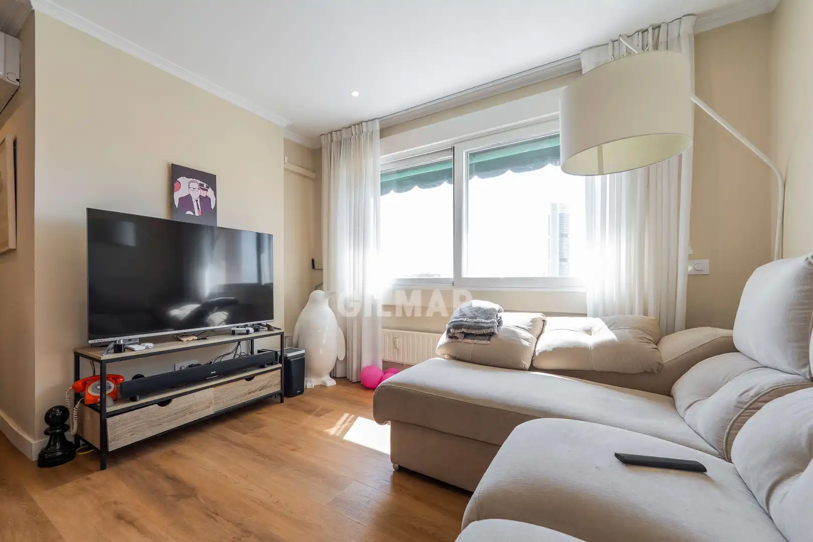 Bedroom of Flat for sale in Madrid  with Heating, Private garden and Swimming Pool