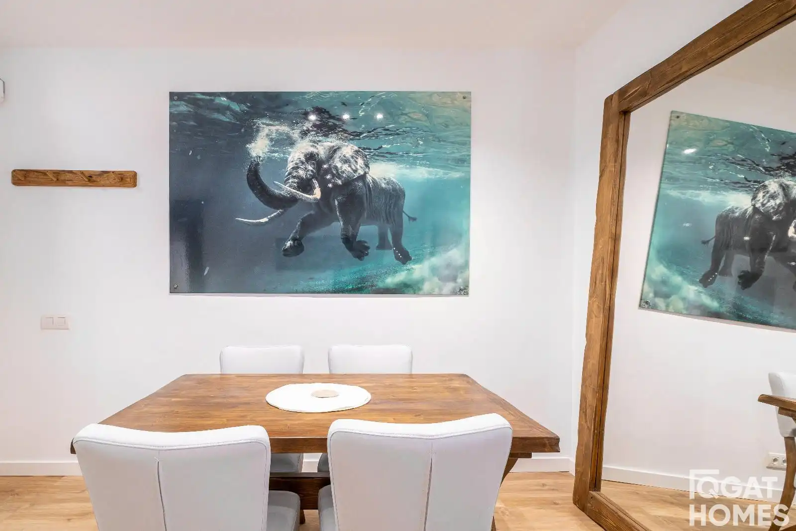 Esszimmer von Wohnung zur Miete in Rubí mit Klimaanlage und Möbliert
