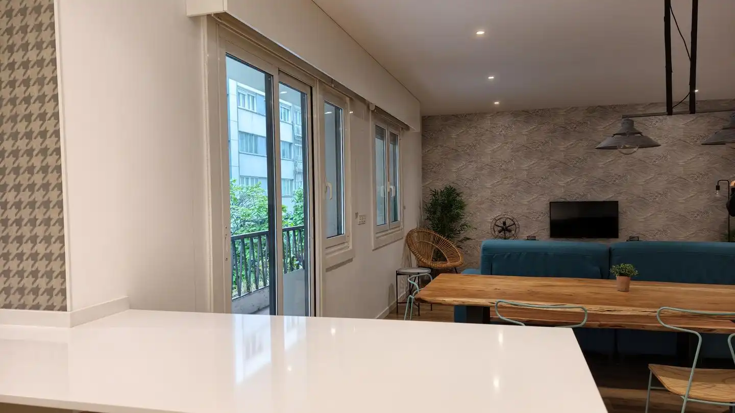 Terrasse von Wohnung zum Verkauf in Santiago de Compostela  mit Heizung und Abstellraum