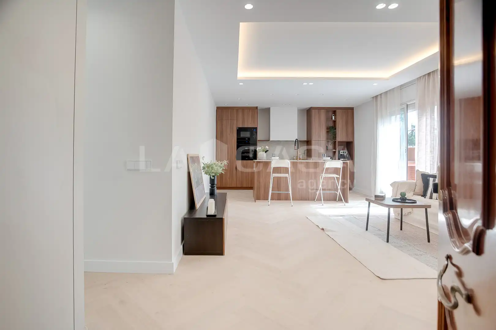Sala de estar de Ático en venta en Granollers con Calefacción y Terraza