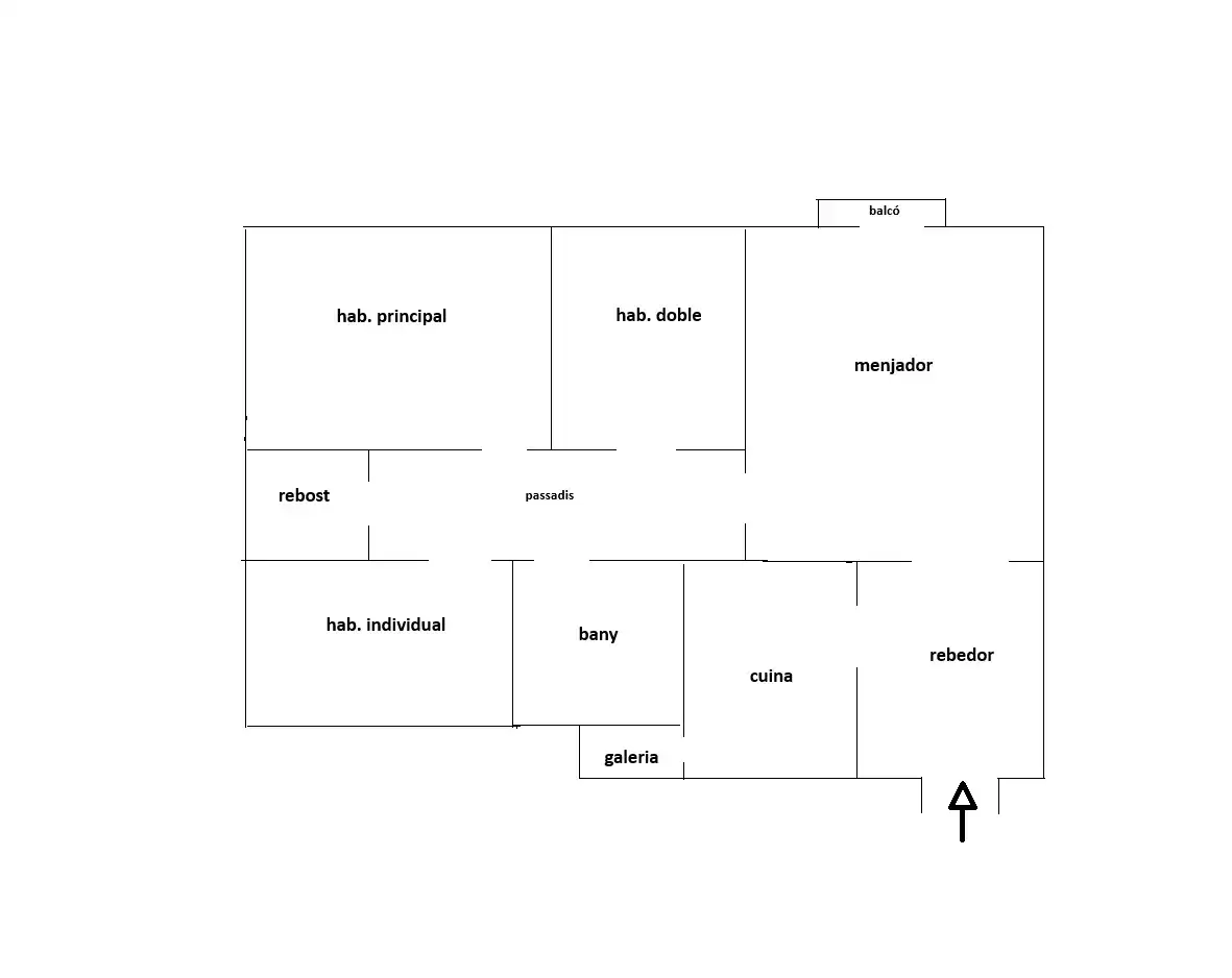 Flat for sale in Lleida  with Air Conditioner, Heating and Furnished