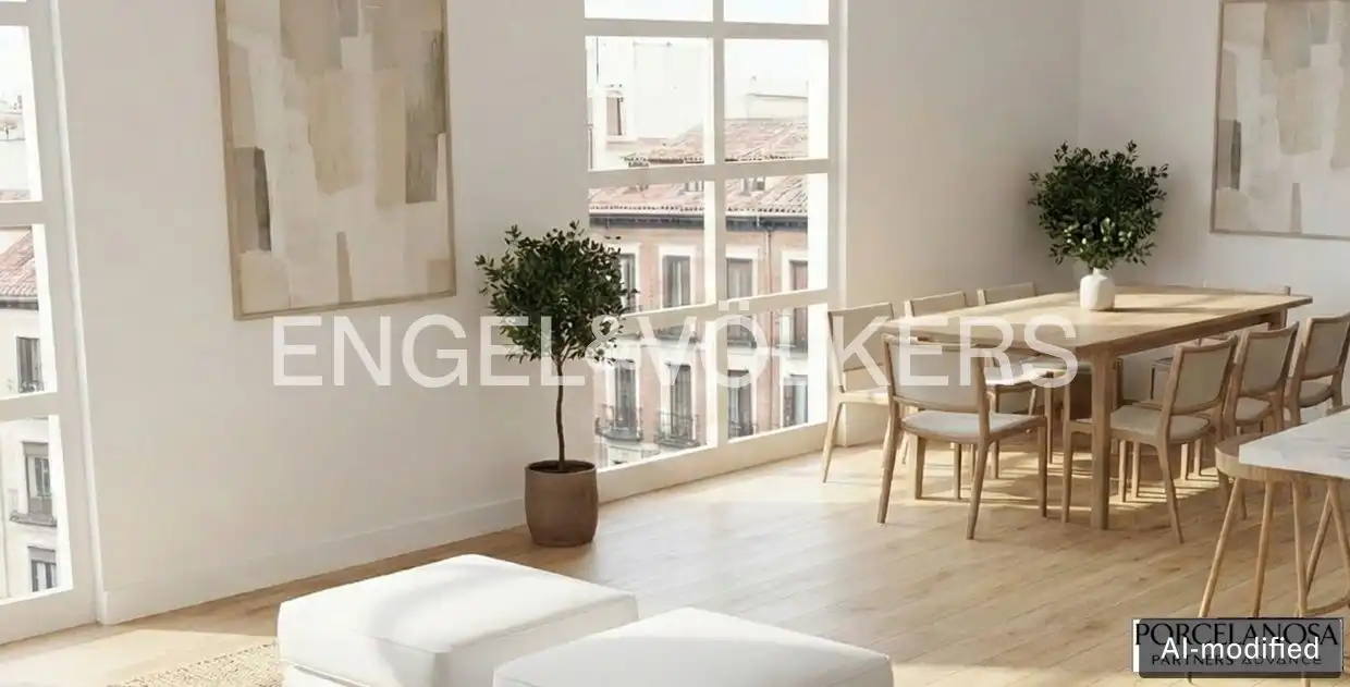 Wohnzimmer von Wohnung zum Verkauf in Santander mit Heizung und Balkon