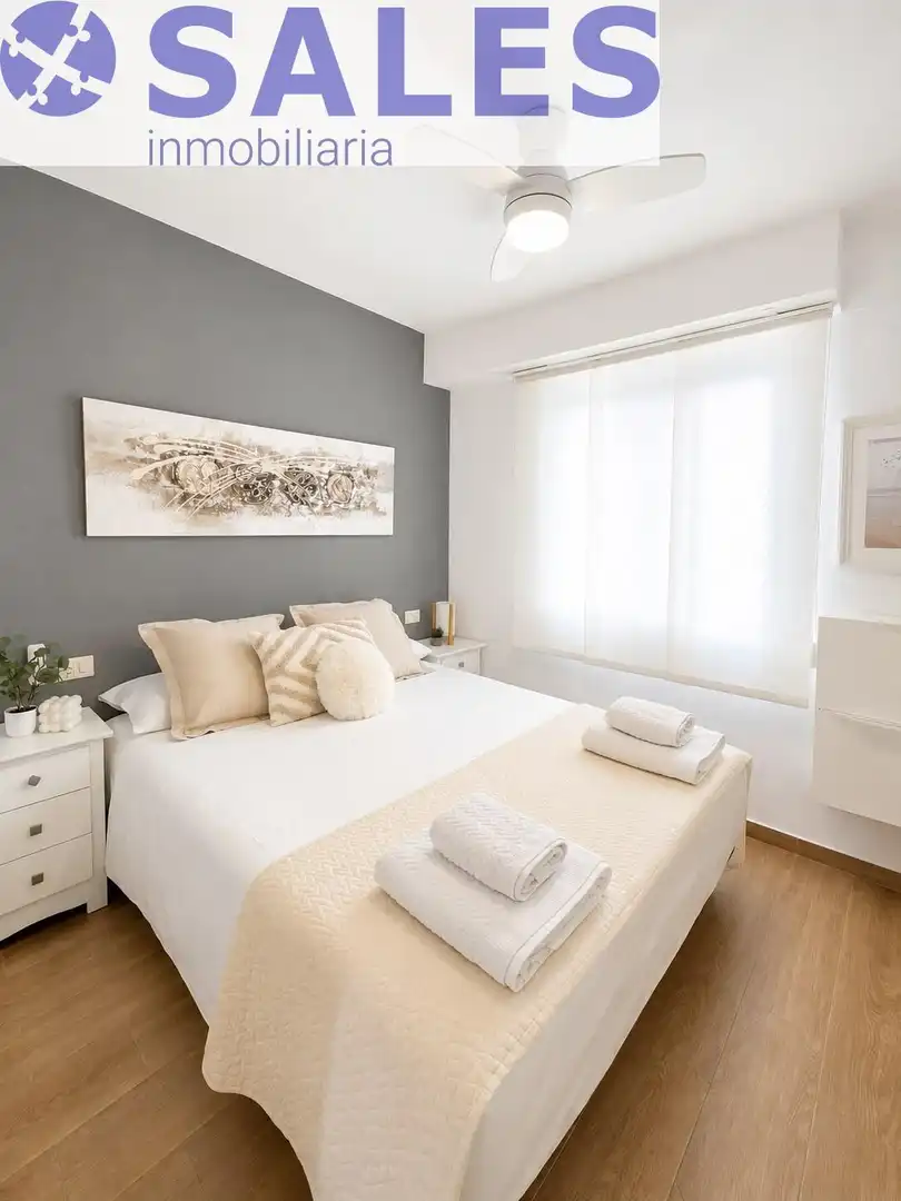 Schlafzimmer von Wohnungen zur Miete in Sueca mit Terrasse und Möbliert